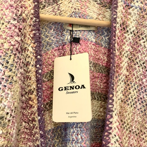 NWT! Women’s Poncho Tassels Pockets Multi-Color - Picture 4 of 9